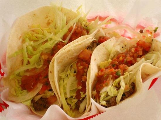 Tacos at The Dog House Pub in St. Thomas